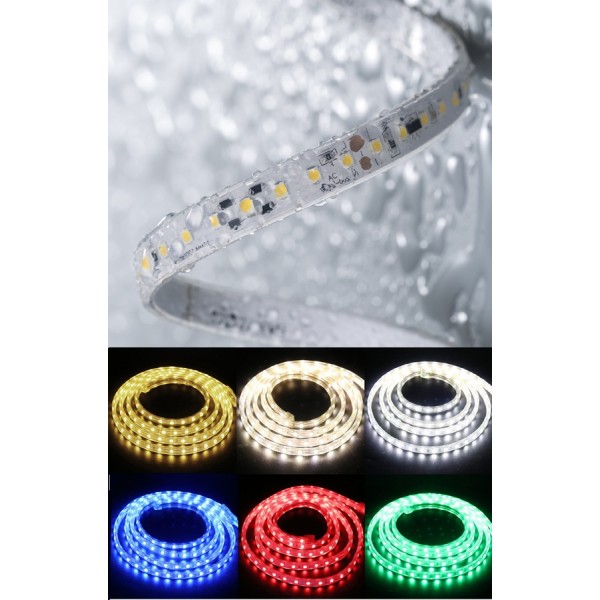 Tira LED 230V monocolor 14W/mt 140L/mt. SMD 2110 IP67 12x4mm corte cada 100mm, Venta por metros